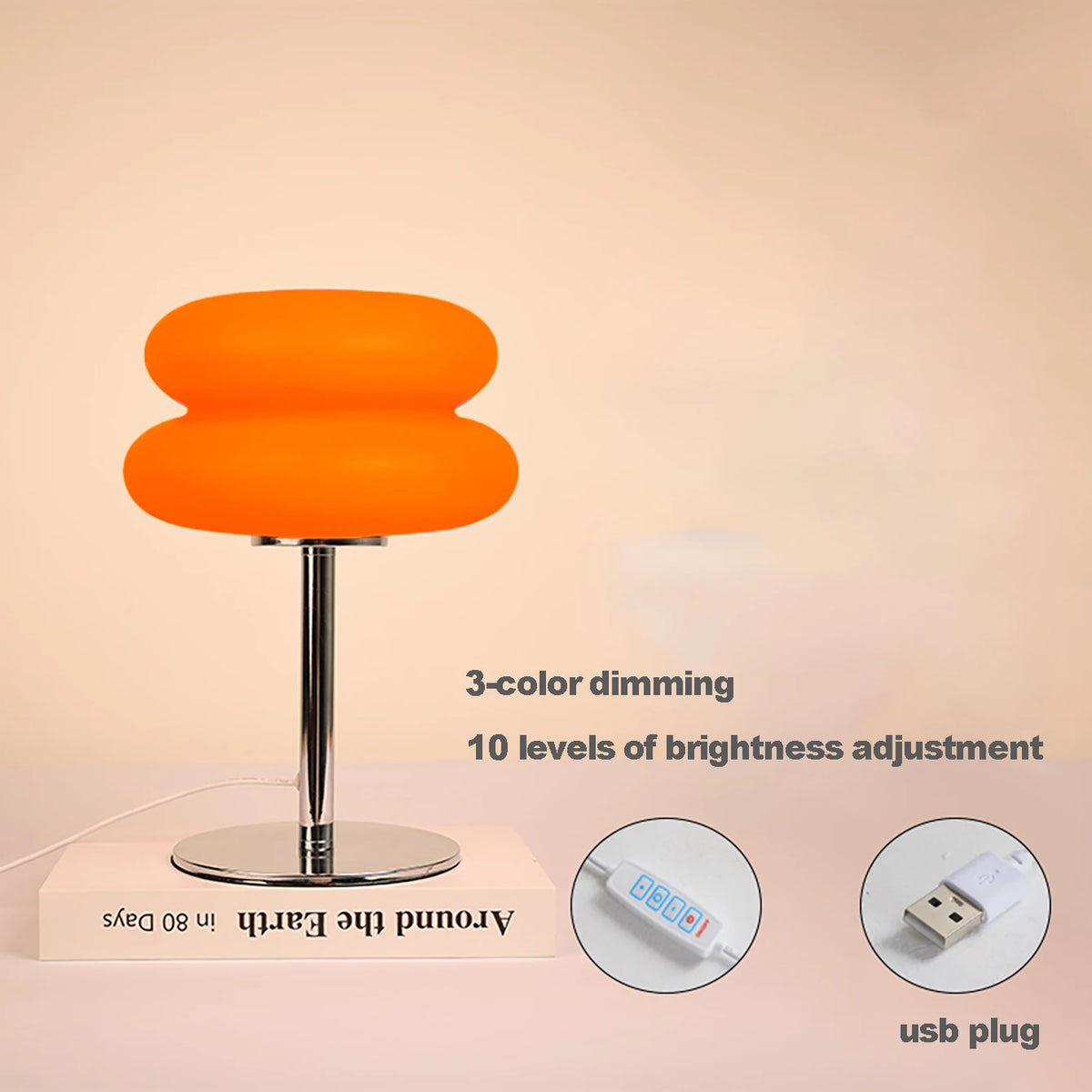 The Cloud Lamp, Orange shade