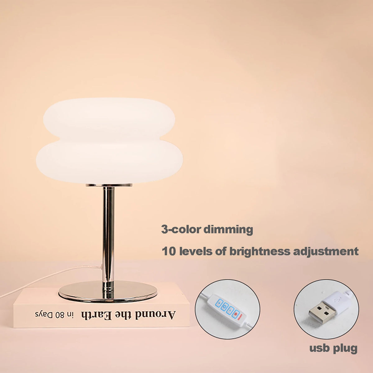The Cloud Lamp, White shade