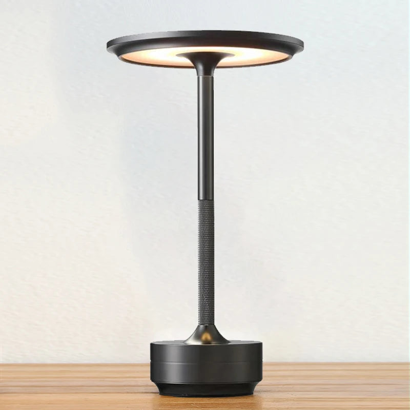 Orbit lamp in gray